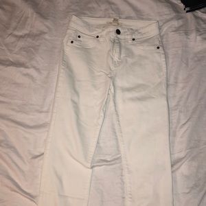 White jeans